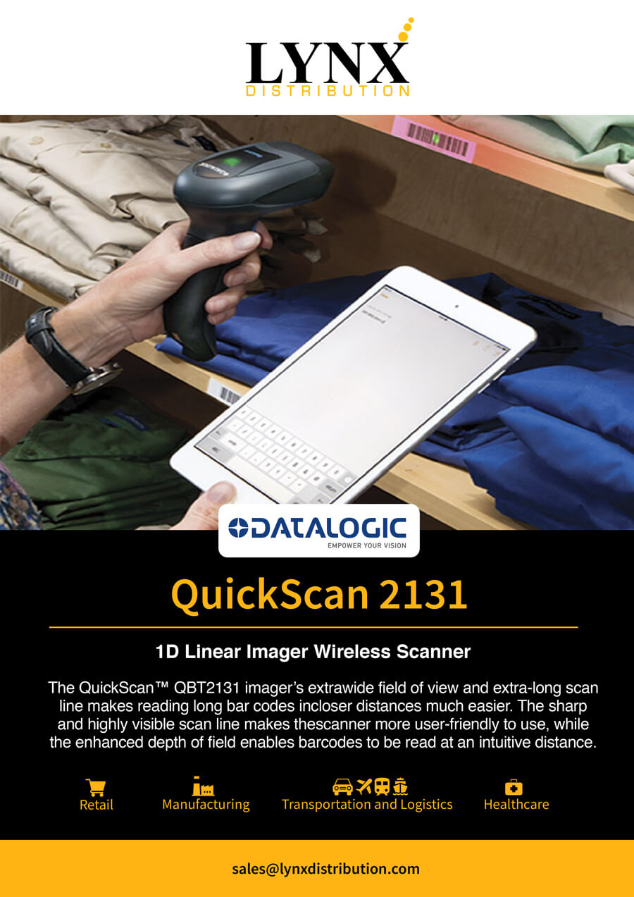 Datalogic Quick scan 2131 1D Linear Imager wireless scanner